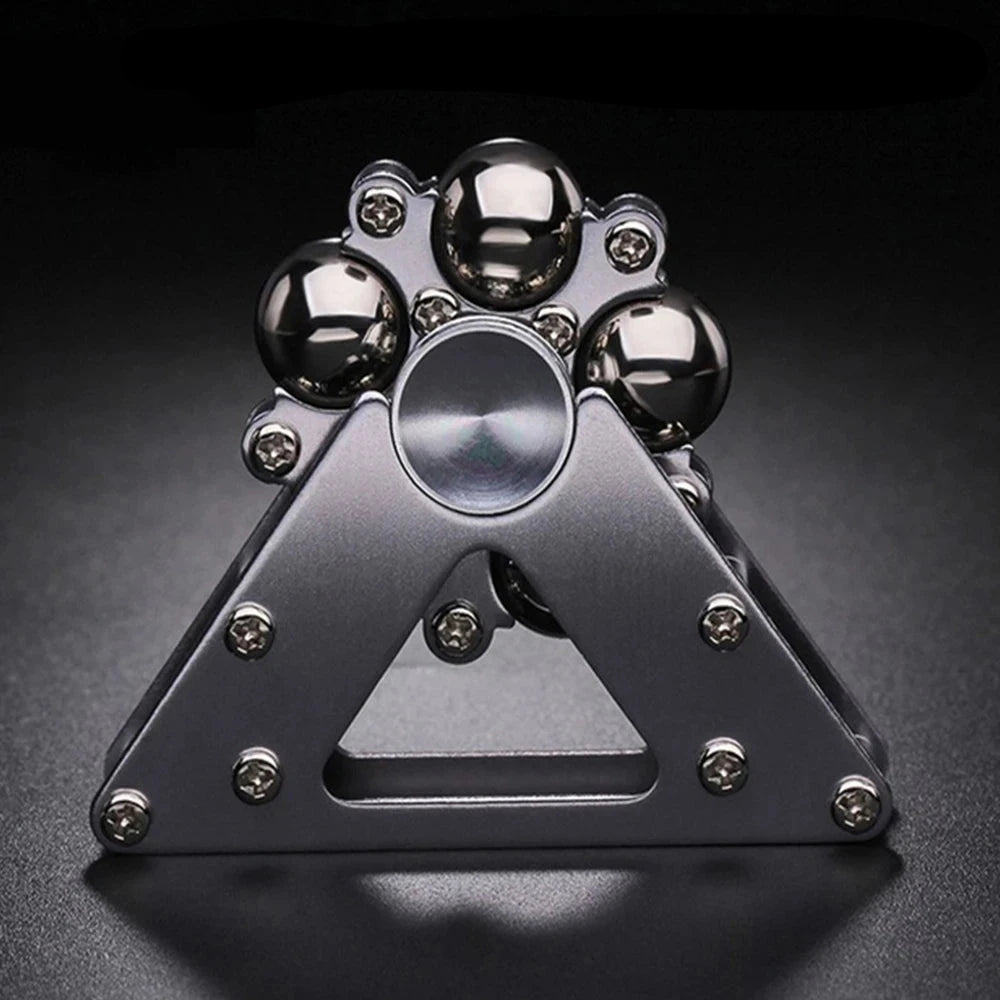 Fidget Spinner Duplo Pêndulo – Metálico, Giroscópio, Anti-Stress Fidget Spinner Duplo Pêndulo – Metálico, Giroscópio, Anti-Stress